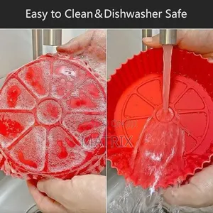 Reusable Silicone Air Fryer Liners / Baskets - (Pack of 2)