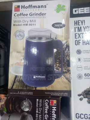 Hoffmans Electronics Coffee Grinder (Model: Hm-8011),