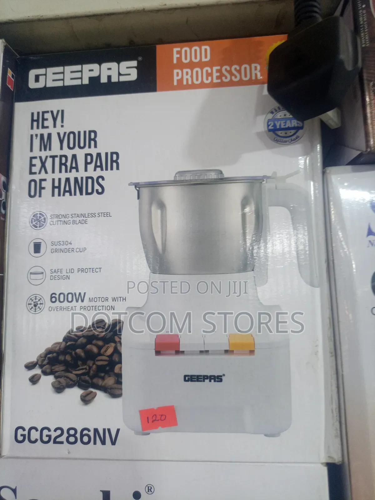 Geepas 300g Food Processor (Model Gcg286nv)