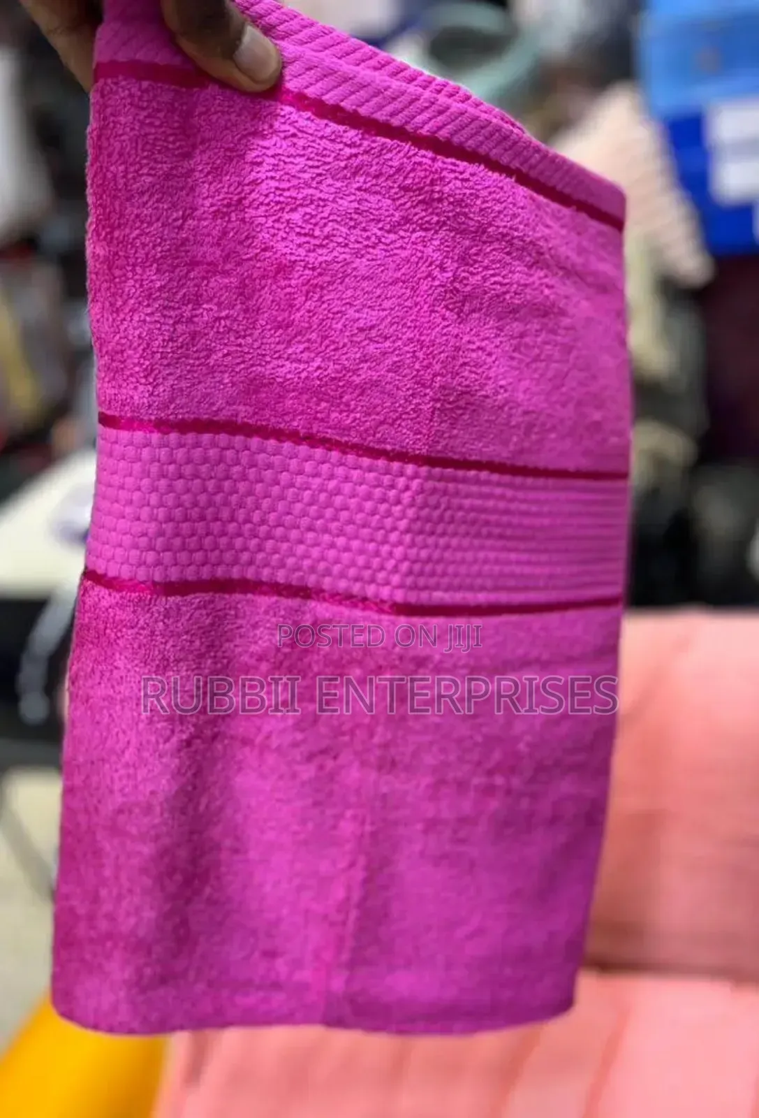 Polo Towel ~ Pink