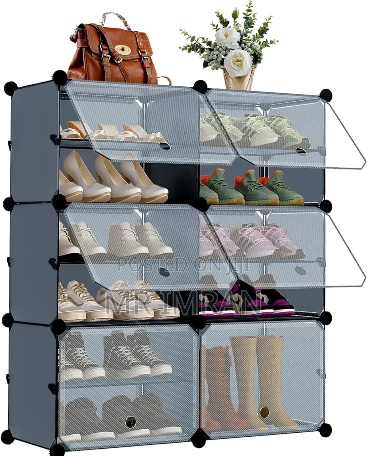 6-Tier Freestanding Shoe Rack Cabinet