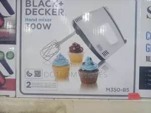 Black Decker 300w Hand Mixer (Model M350-B5).