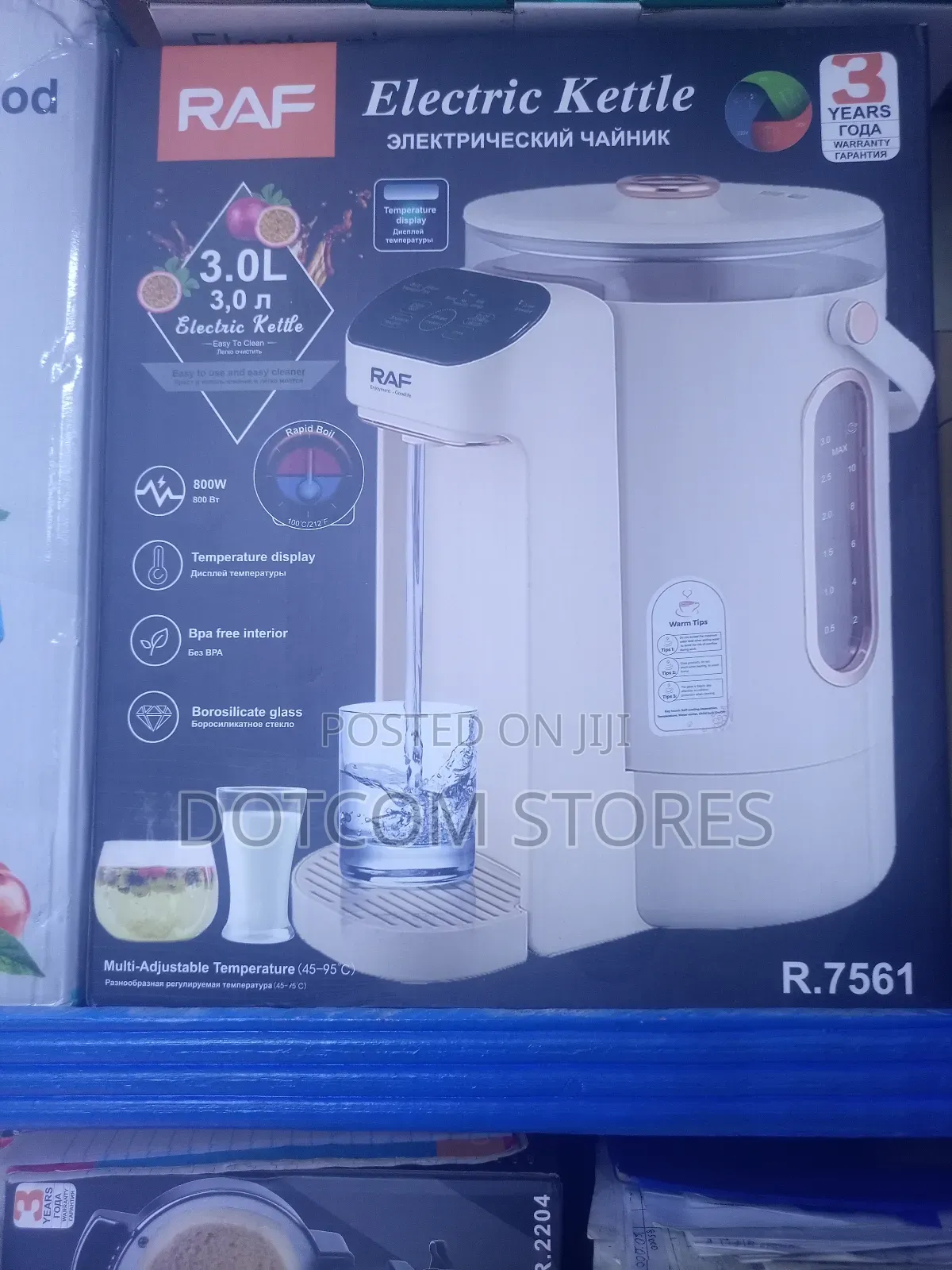 Raf 3l Smart Electric Kettle (Model R.7561).