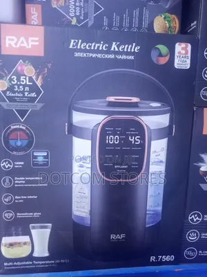 3.5l Raf Electric Kettle (Model R.7560).