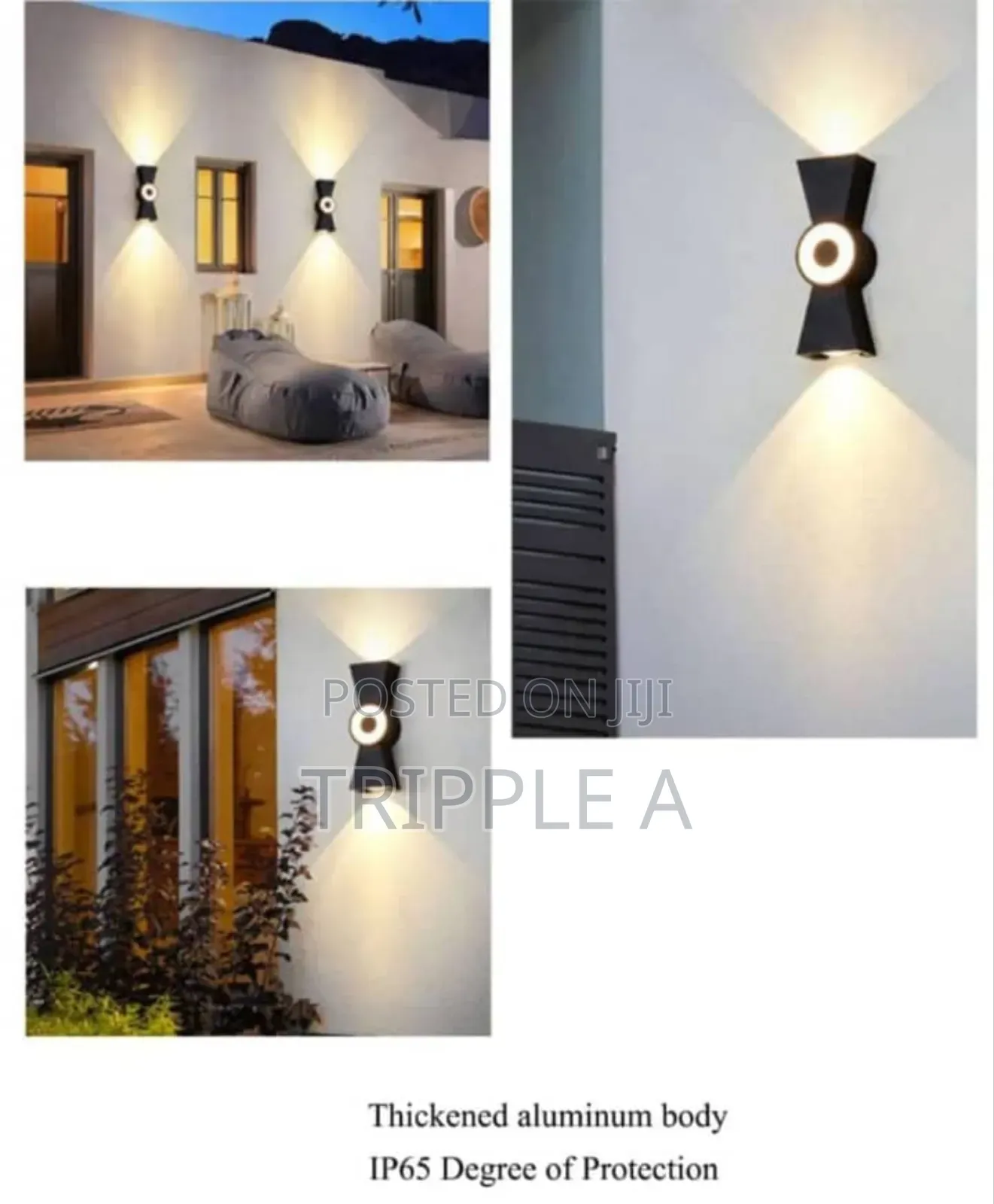 Legeen Led Outdoor Modern Wall Scone Light