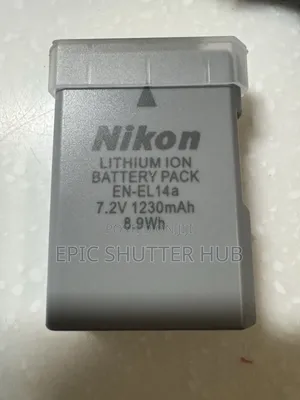 Nikon en-El14a Battery (1230mah)