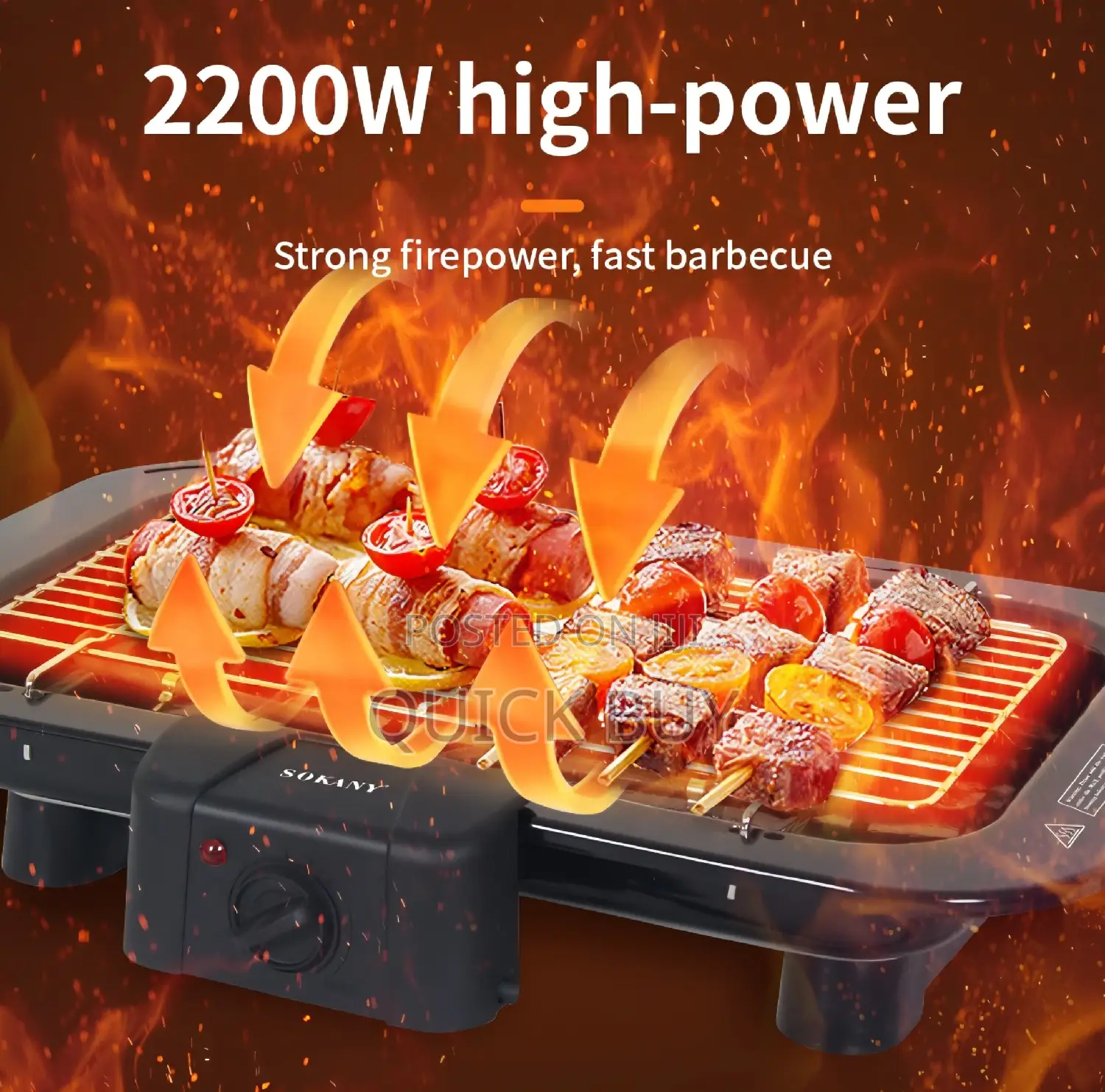 Sokany Electric Barbecue Grill