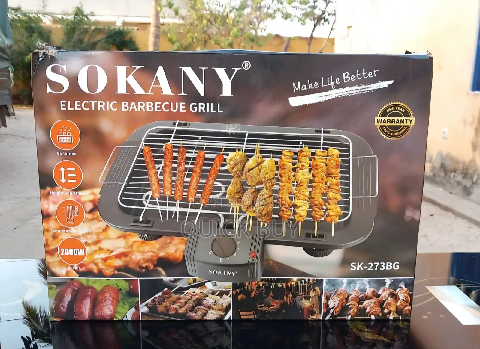 Sokany Electric Barbecue Grill