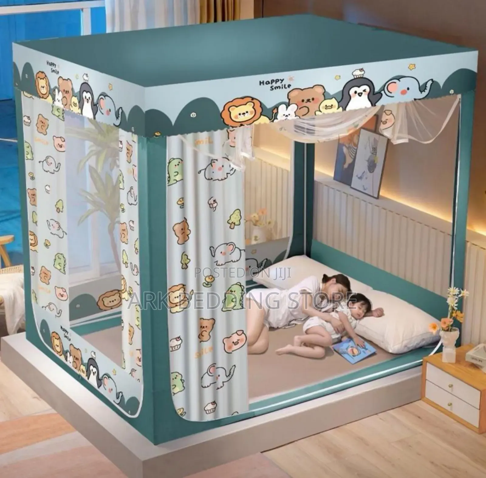 Small Curtain Zip Box Mosquito Nets