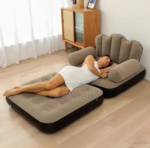 Double Layer in Inflatable Sofa Bed