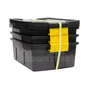 Heavy-Duty Plastic Storage Box,