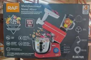 Raf R.6676r 5-in-1 Multifunctional Stand Mixer.