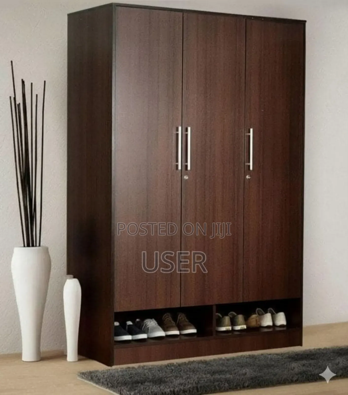 Modern Wardrobe With Shoe Rack Call Us On