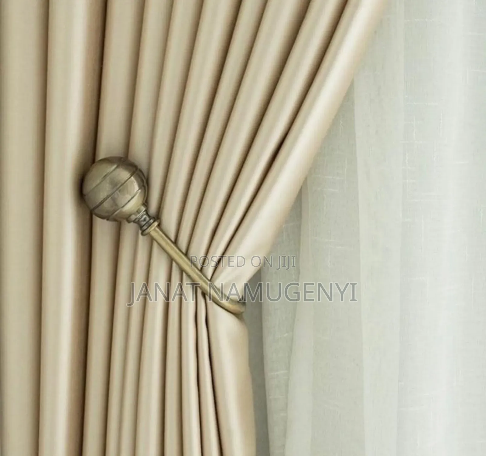 Shades of Cream Curtains Available
