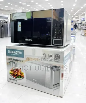 20l Global Star Digital Microwave Oven - Silver