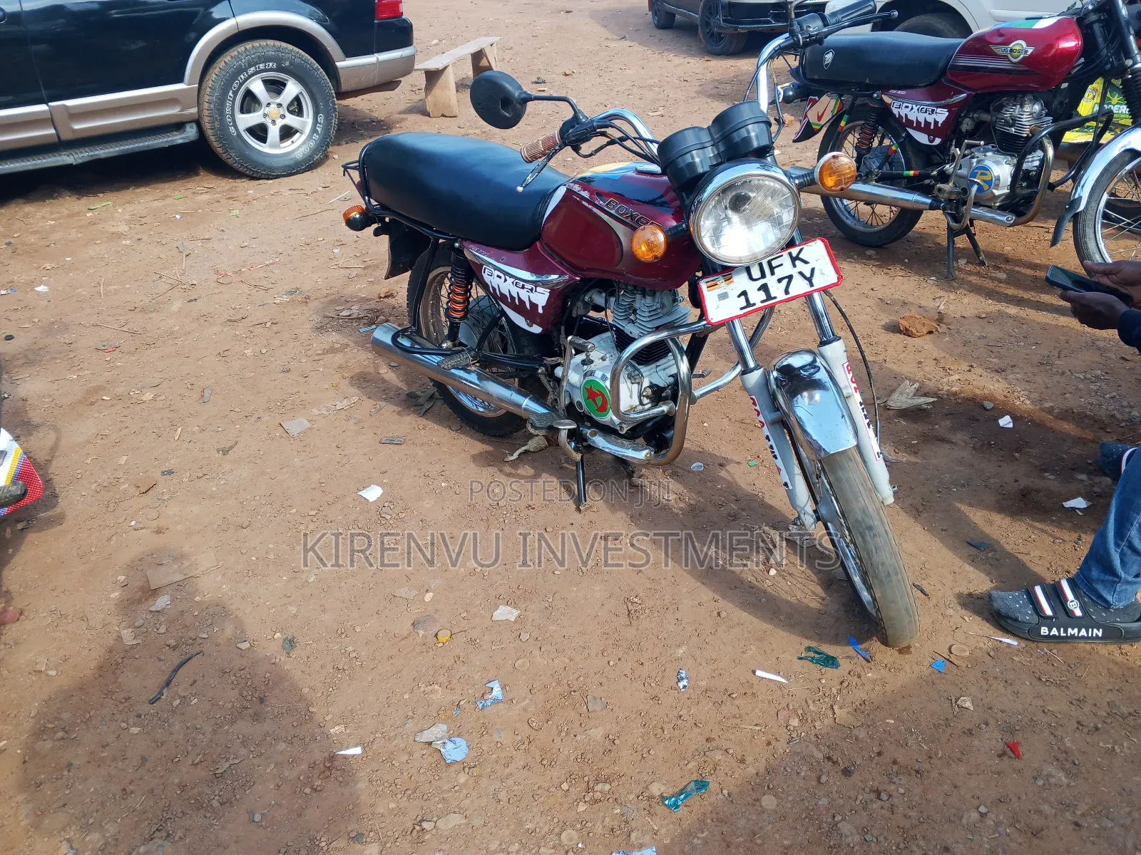 Bajaj Boxer 2020 Red