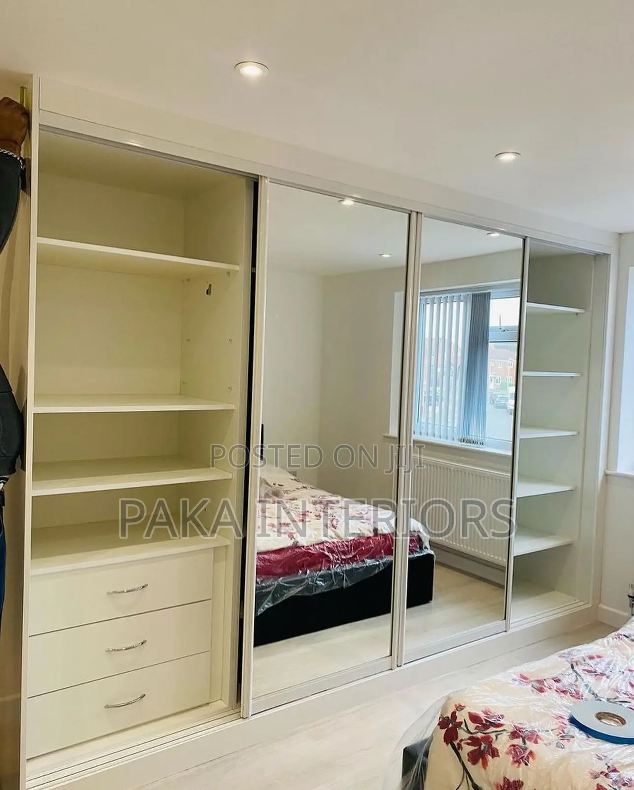 Wardrobe Designs From Sliding Panels to Swing Doors