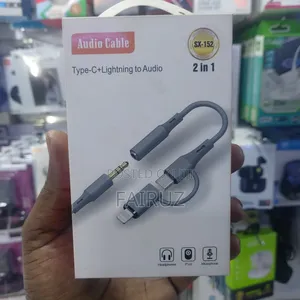2 in 1 Type-C + Lightning to Audio