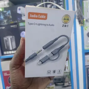 2 in 1 Type-C + Lightning to Audio
