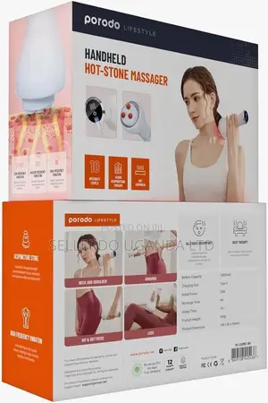 Porodo Handheld Hot - Stone Massage