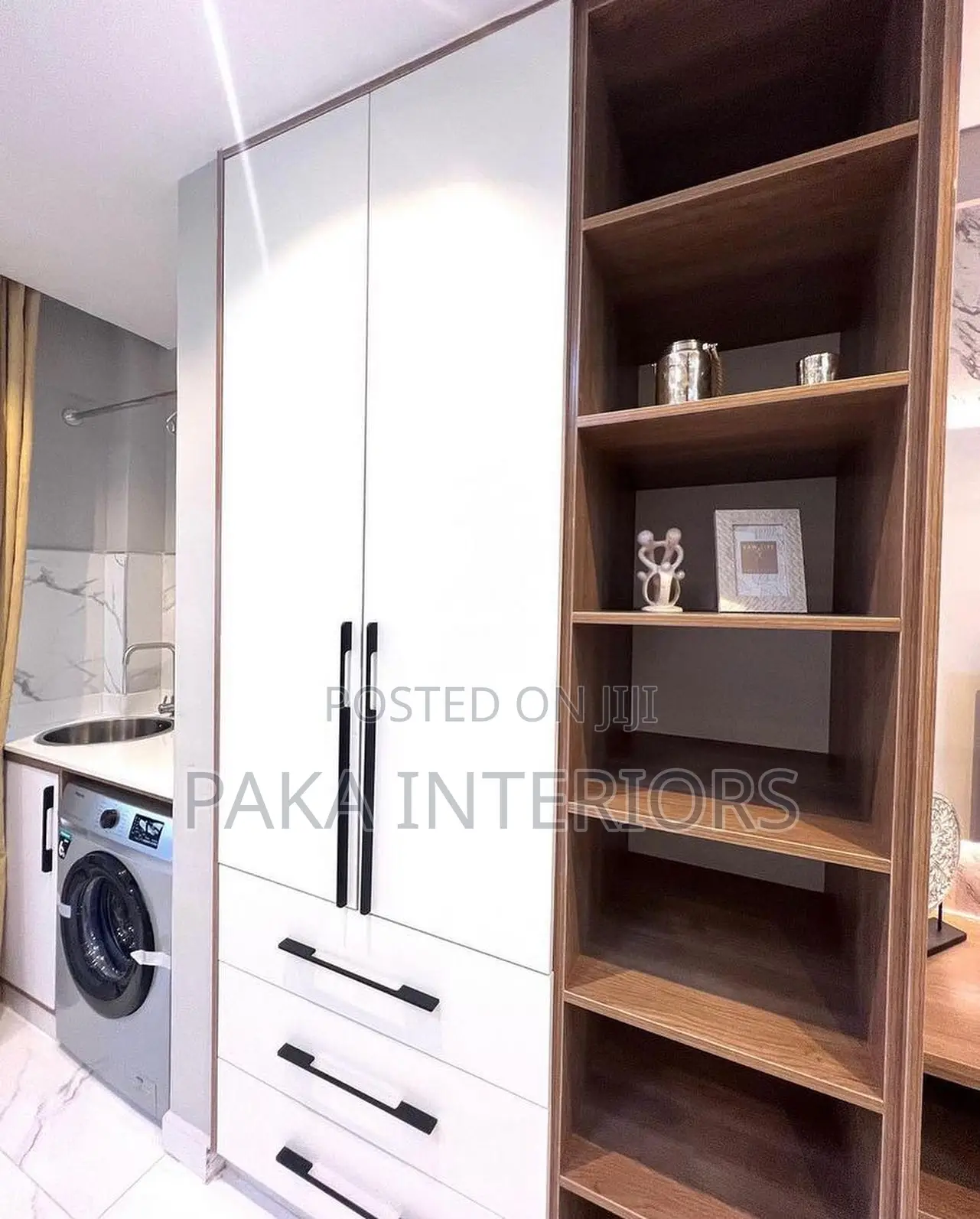 Simple Modern Wardrobe Installation