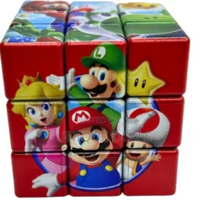 3x3x3 Rubik's Cube With Cartoons
