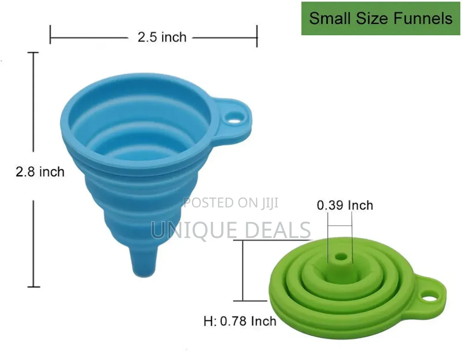 Silicone Collapsible Funnel