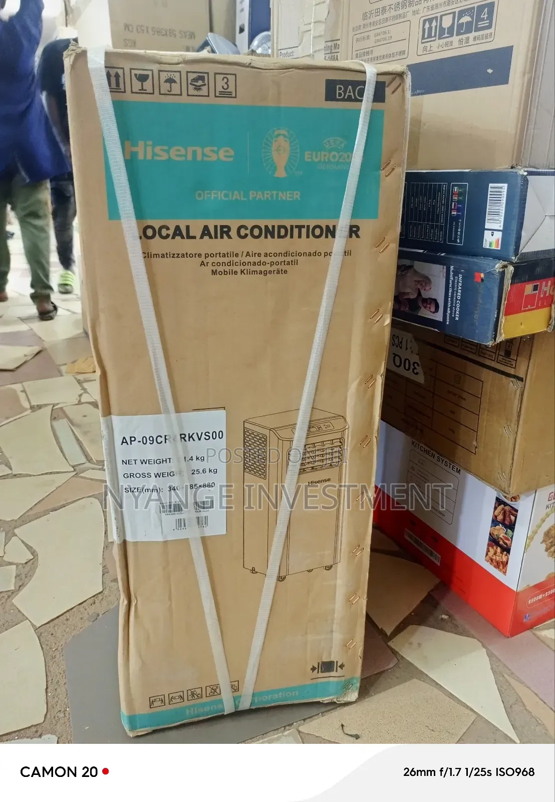 Hisense Air Cooler and Conditioner.