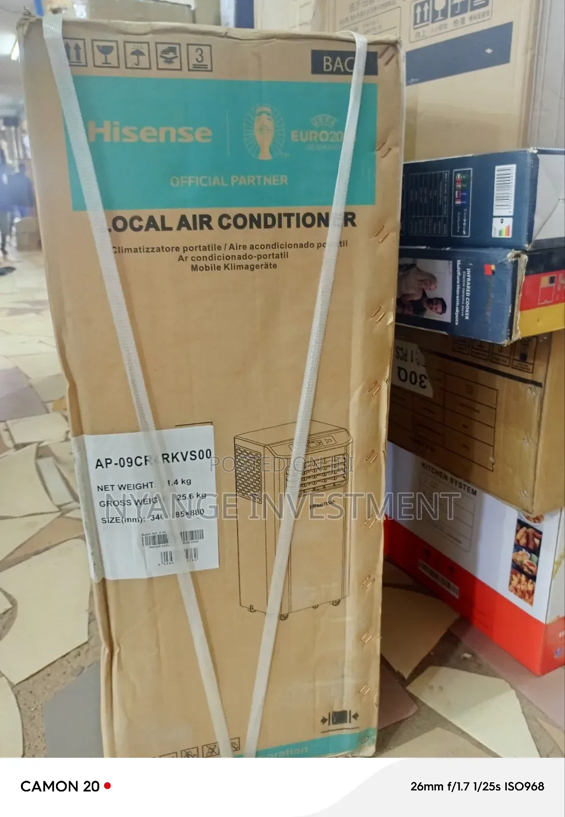 Hisense Air Cooler and Conditioner.