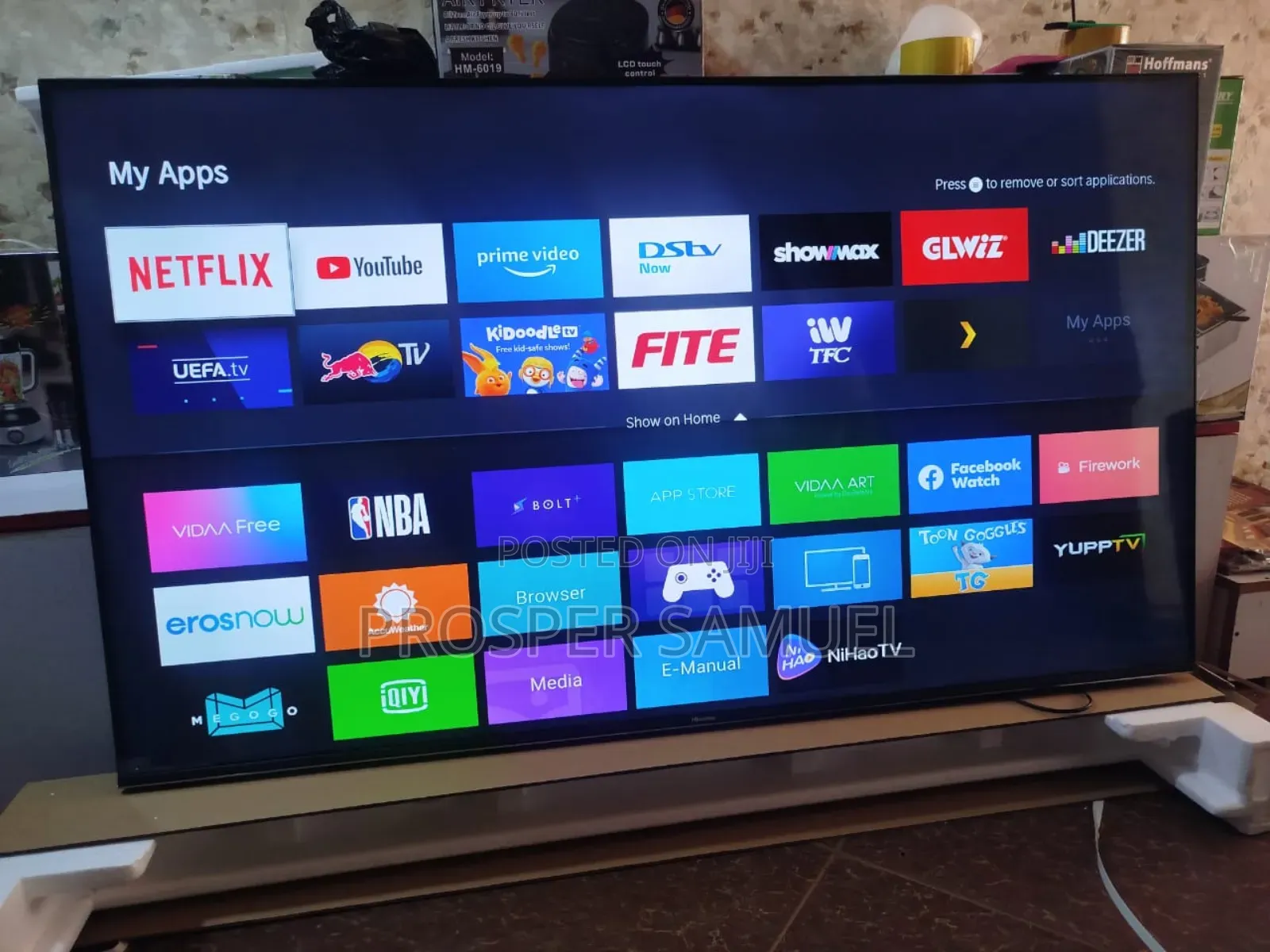 65 Inches Digital Smart Hisense Uhd4k Frameless