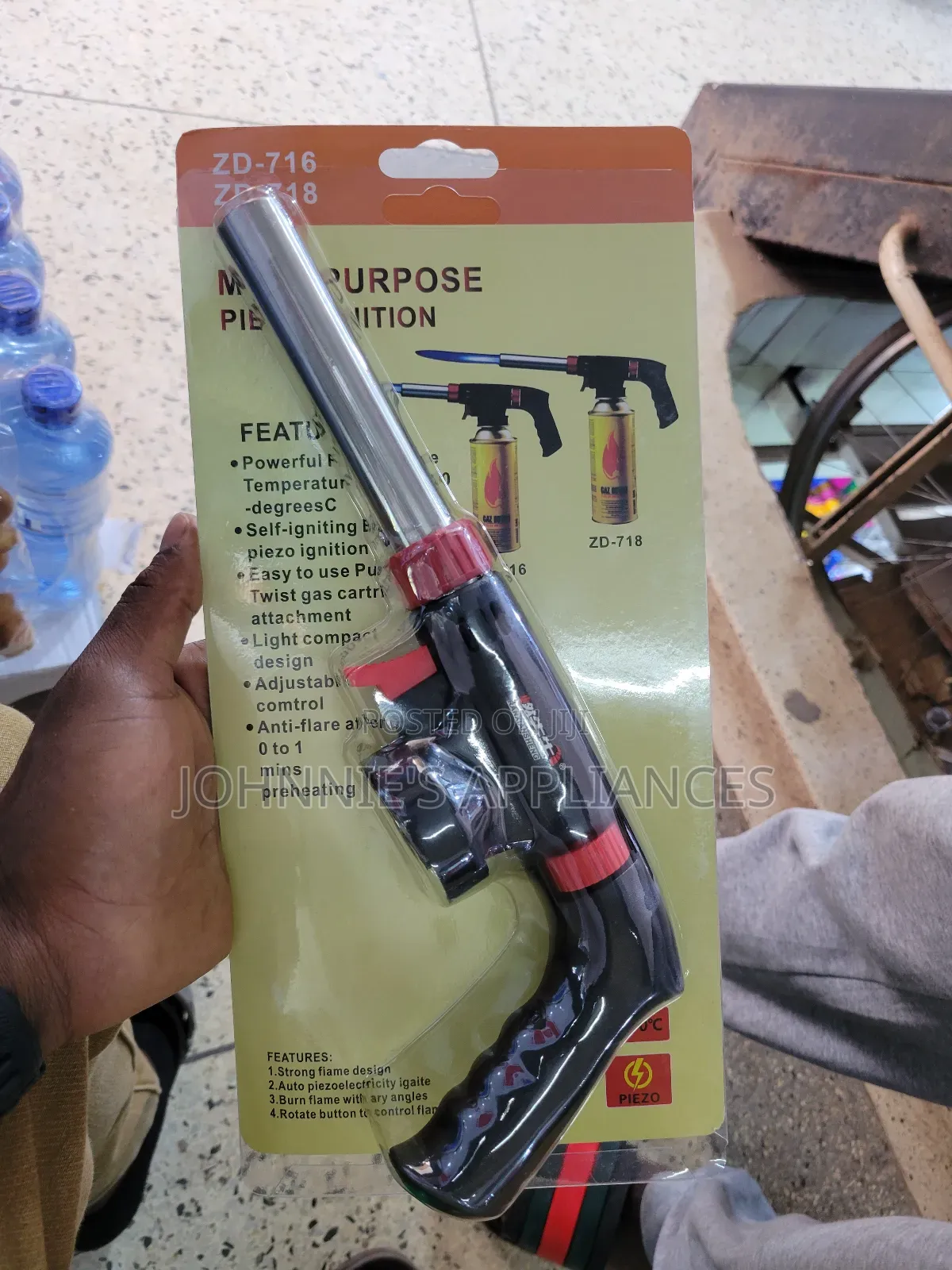 Multi-purpose Gas Blow Auto Ignition