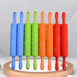 Embossed Rolling Pin,Textured Non Stick