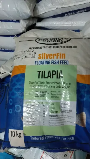Starter Premium High Performance Floating Fish Feed Powder 0.5mm 10kg