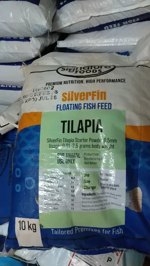 Starter Premium High Performance Floating Fish Feed Powder 0.5mm 10kg