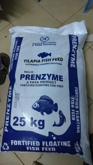 Tata Rallis Prenzyme Floating Fish Feeds 25kg India Feeds