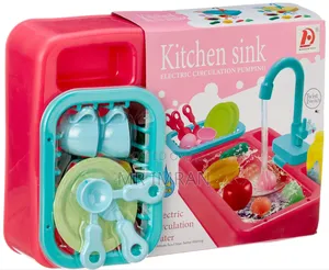 Children's Play Kitchen Sink Set
