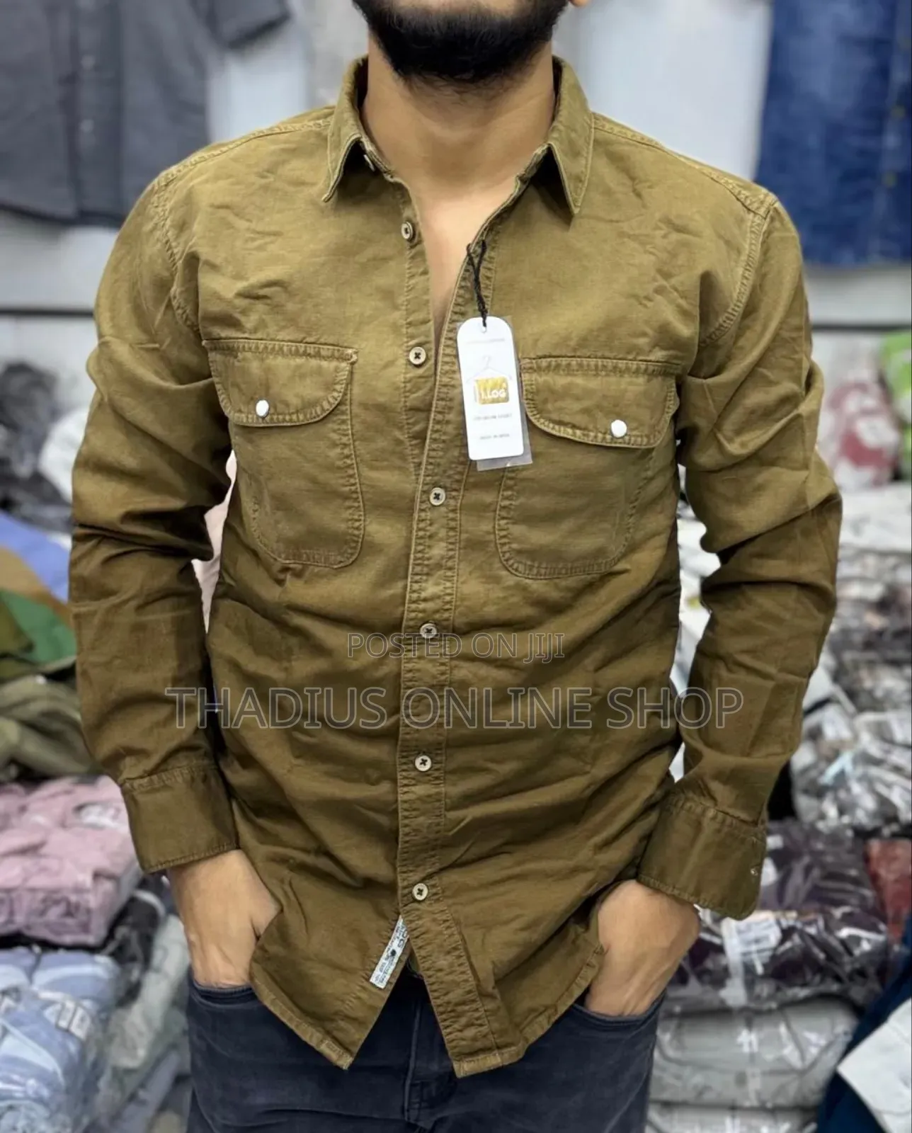 Mens Nice Strong Denim Shirts