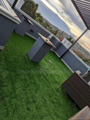 Upper Balcony Grass Carpet Use