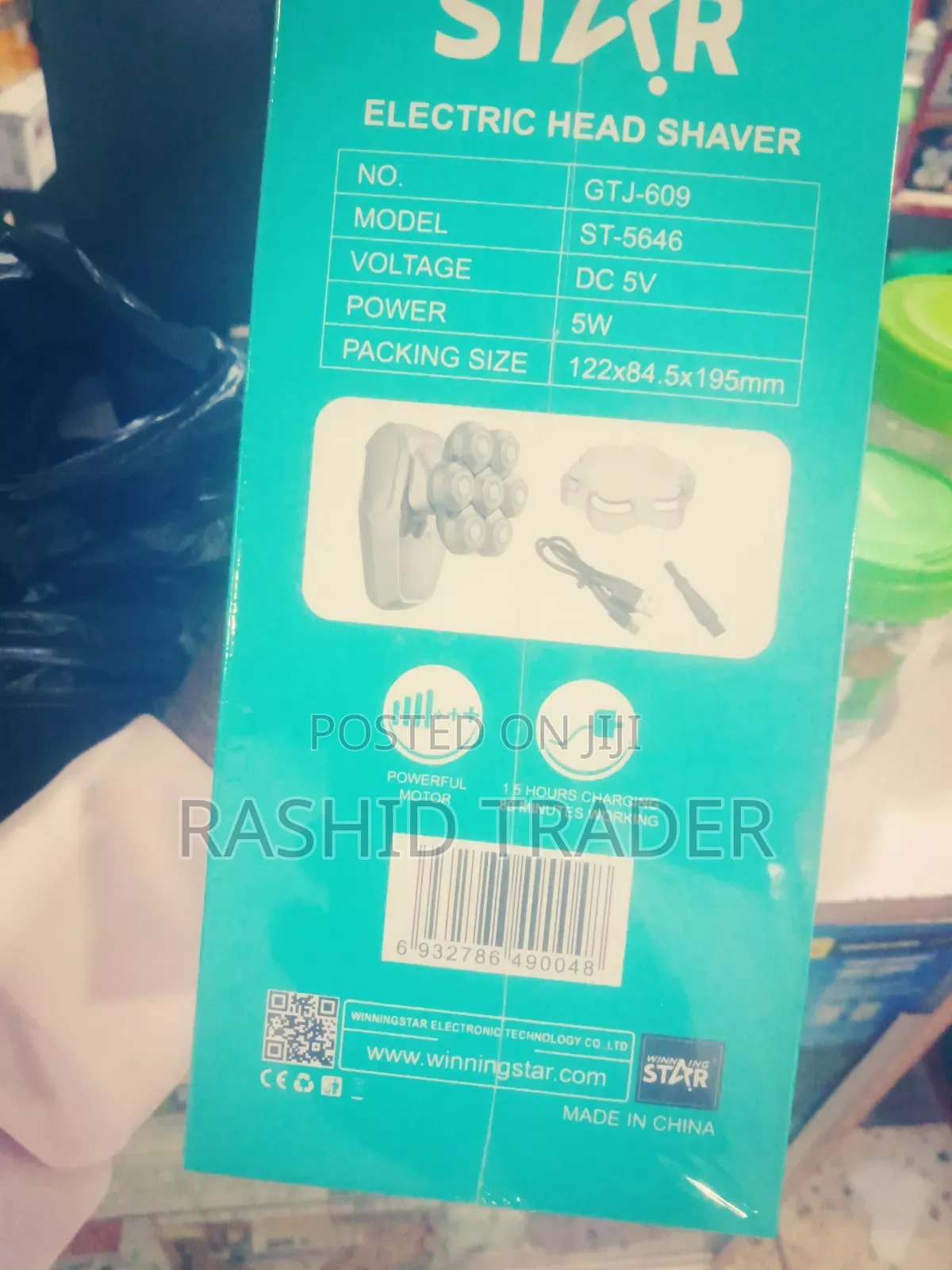Winning Star Electric Head Shaver