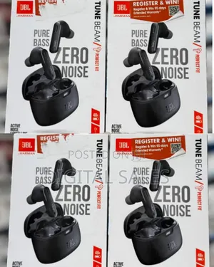 JBL Tune Beam Wireless Bluetooth Earphones, Water-Resistant