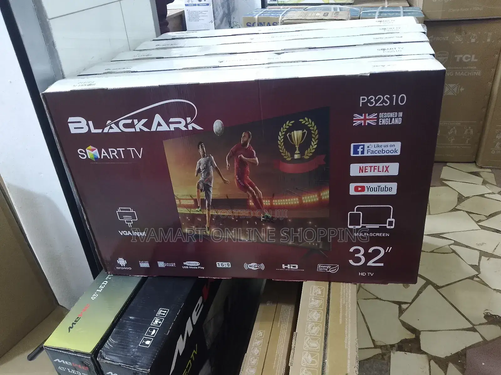 Black Ark Smart Tv 32 Inches