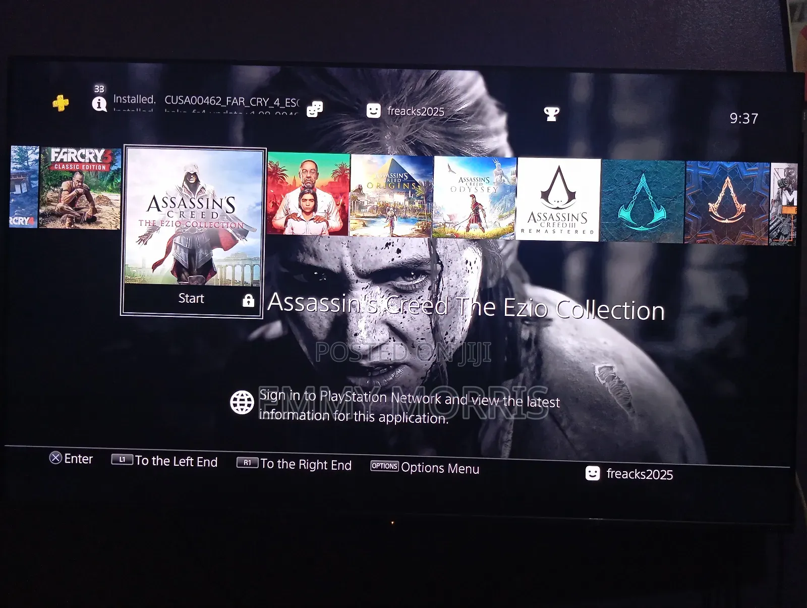 Playstation 4 Pro. Ps4 Pro. Chipped, 16 Heavy Games, 2 Controllers