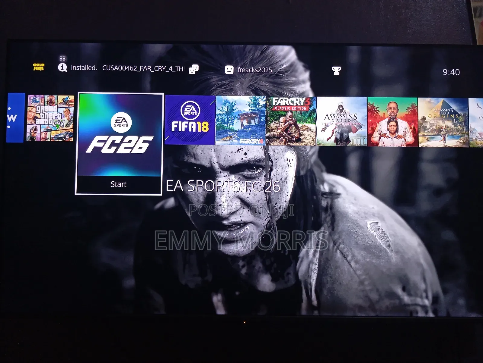 Playstation 4 Pro. Ps4 Pro. Chipped, 16 Heavy Games, 2 Controllers