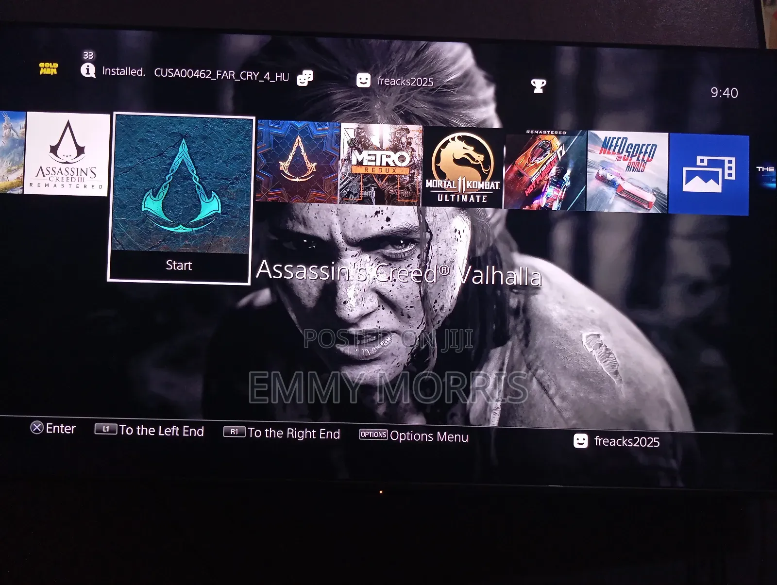 Playstation 4 Pro. Ps4 Pro. Chipped, 16 Heavy Games, 2 Controllers