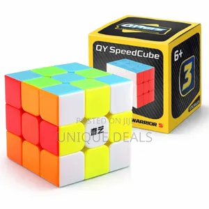 Rubik Cube 3x3 Stickerless High Speed Cube Puzzle