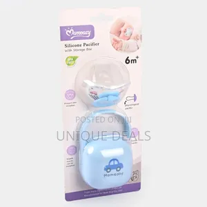 Silicone Pacifier With Storage Cap