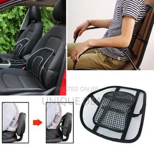 Lumbar Cushion With Elastic Belt Support for Seat