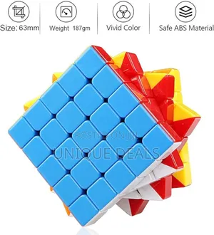 Magic 5x5 High Speed Cube for Kids Adults