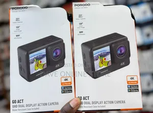 Porodo Uhd Dual Display Action Camera (Model Pd-4kacam)