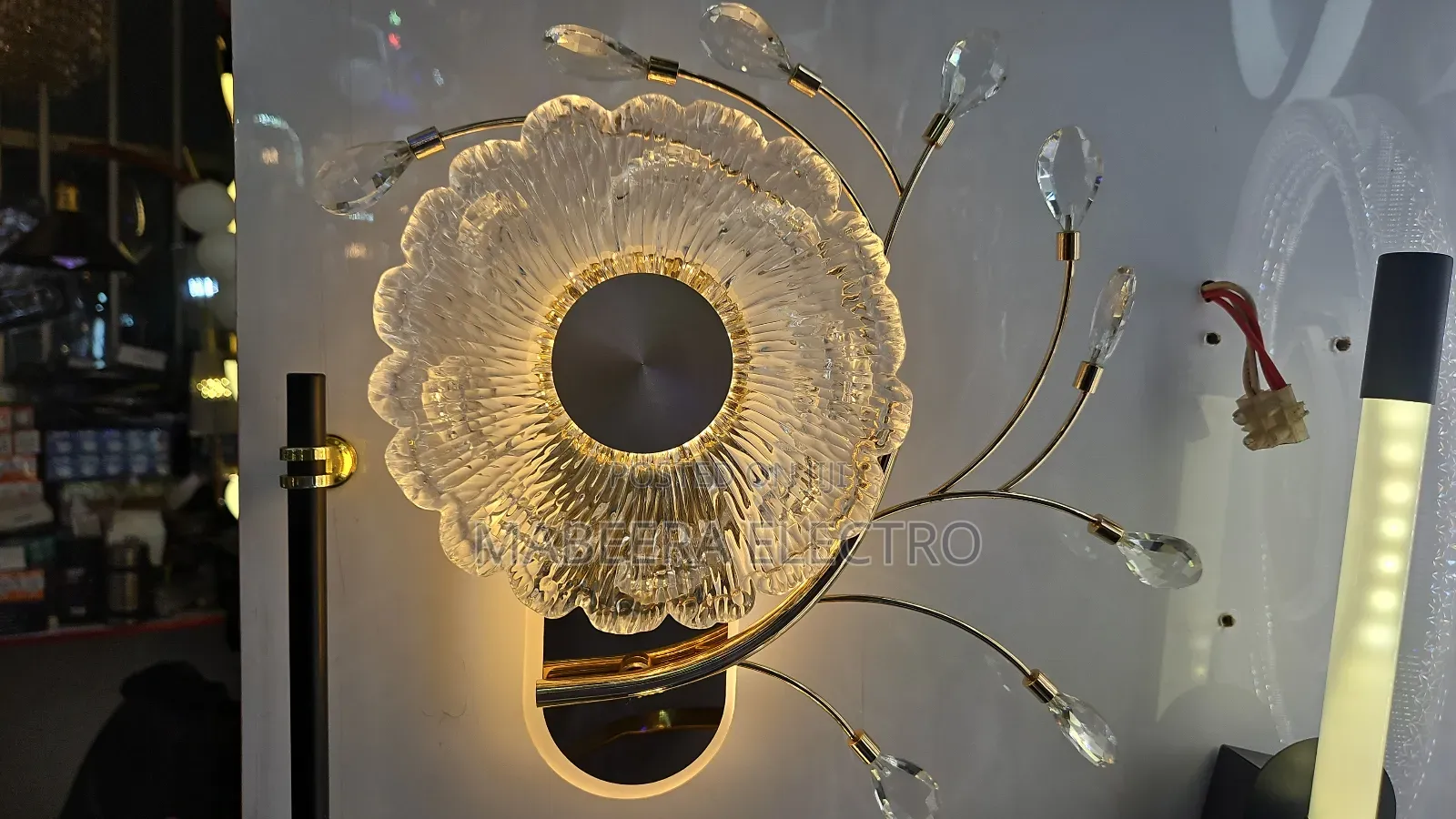Wall Lamps in Door